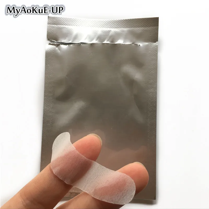 3D Super Thin Silicone Eyelash Under Eye Pad 20packs super thin Eyelashes Extension Paper Patches Eye Pad For Eyelash Extension