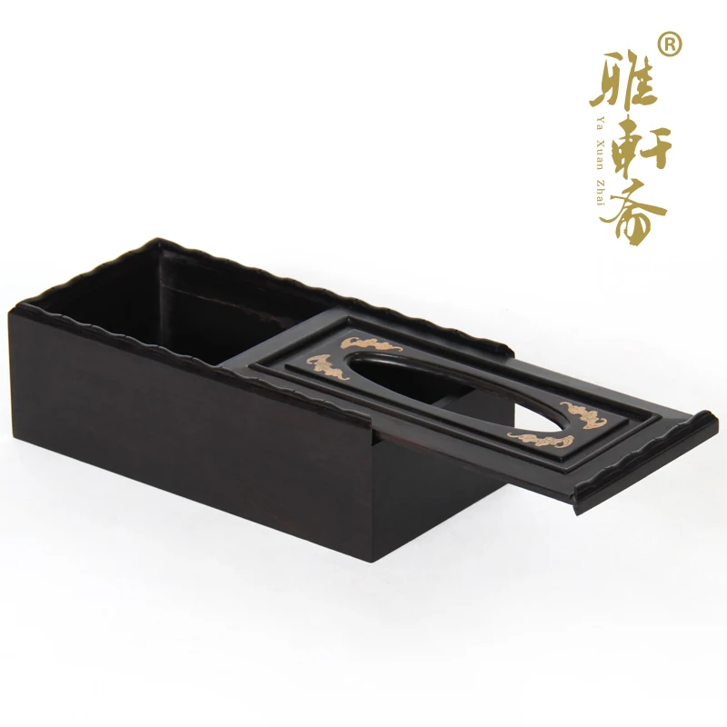 Rosewood woodcarving and creative personality palette suit of blue and white porcelain ashtray ebony abacus pen box