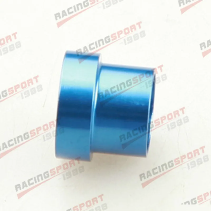 -12 AN AN12 AN-12 To 3/4'' Fitting Tube Sleeve Anodized Aluminum BLACK/BLUE