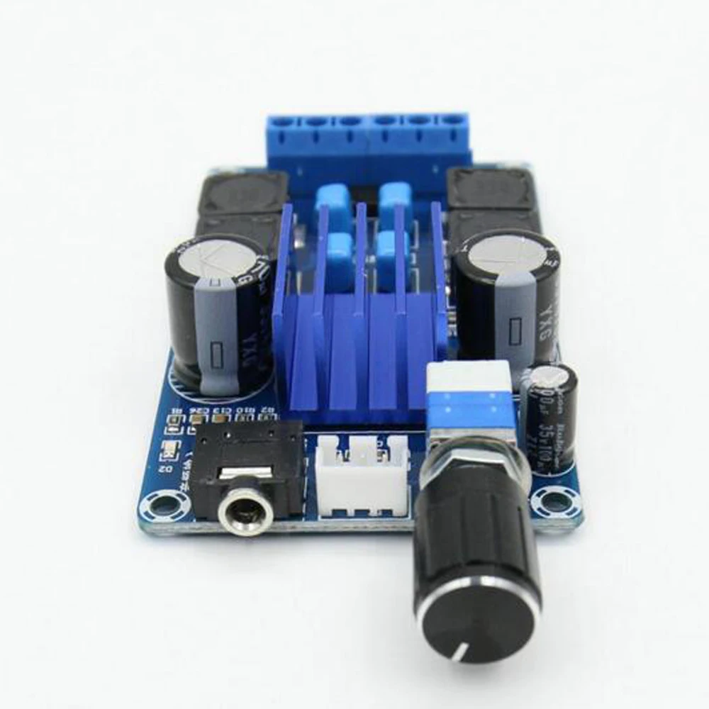 12V 100W Automatic Boost Type Distortion Digital Power Amplifier Board