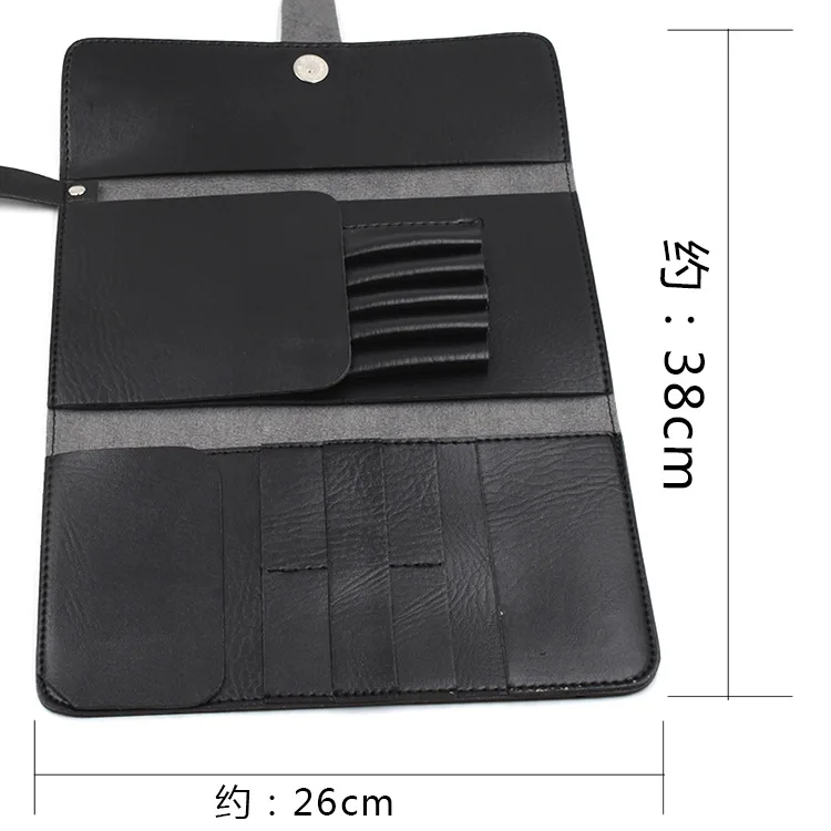 Hair Clips Hairdressing Scissor Bag Hair Professional Comb Hairdressing Barber Hair Clipper Combs Brush Holster Pouch Makeup