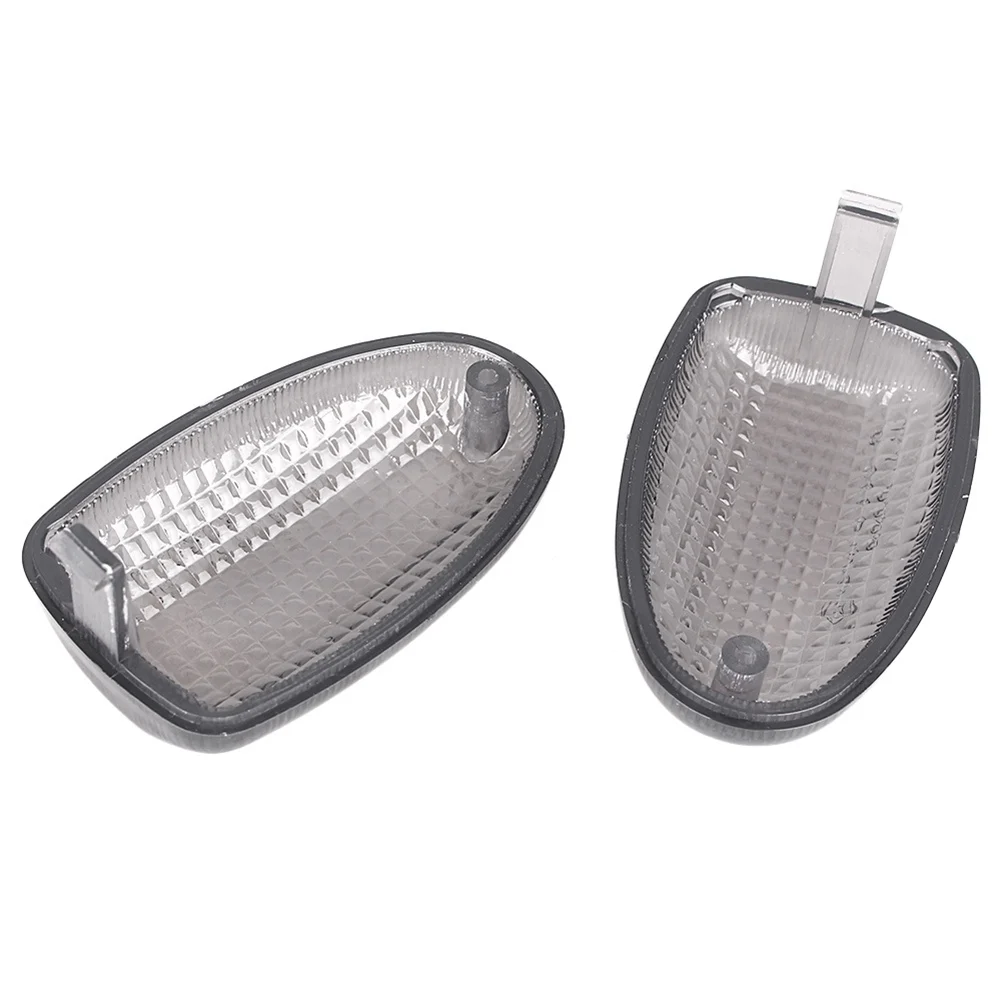 2Pcs E-Mark Motorcycle Turn Signals Light Lamp Indicator Blinker Lens Cover for BMW K1200RS 1997-2004 & R1150R R1150GS R1200C