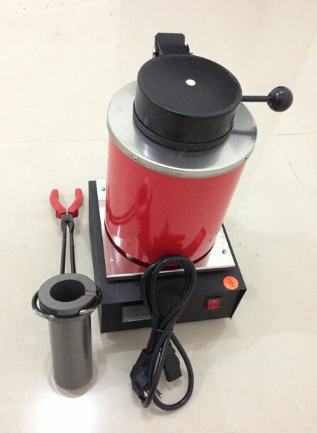 

Hot 110v ~2kg gold, copper, silver, aluminum, iron, steel , electronic melting furnace jewelry melting machine