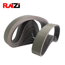 Raizi-Correa de lijado abrasiva de acero inoxidable, lijadora pulidora, P800-2500, metal, aluminio, 3M, 3 uds.