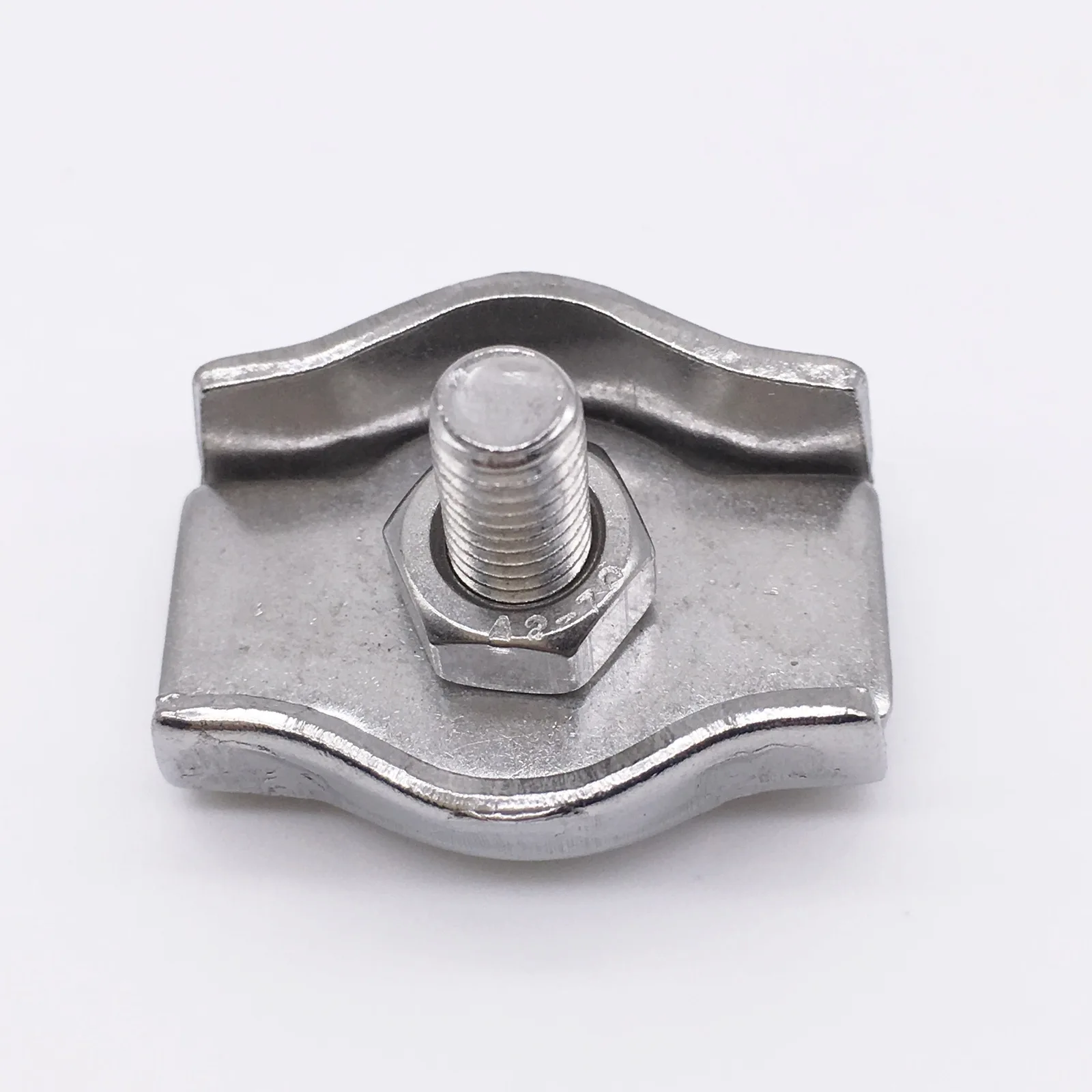 

Wkooa M2 Stainless Steel Simplex Wire Rope Clip Cable Clamp