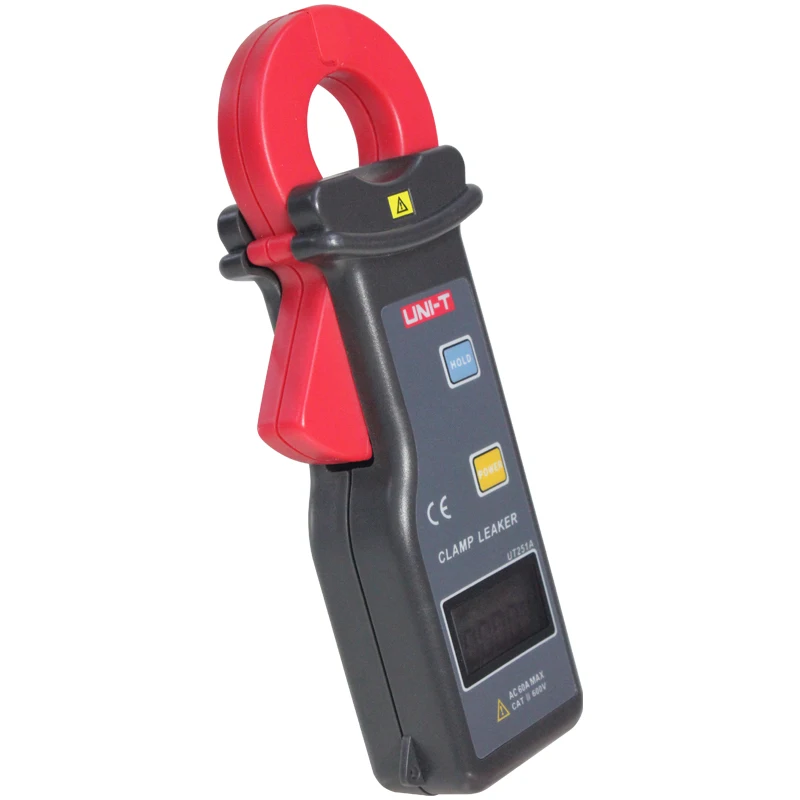 Imagem -05 - Uni-t-high Sensitivity Leakage Current Clamp Meter Rs232 Transmissão de Dados e Armazenamento de Dados Desligamento Automático Ut251a Ut251c