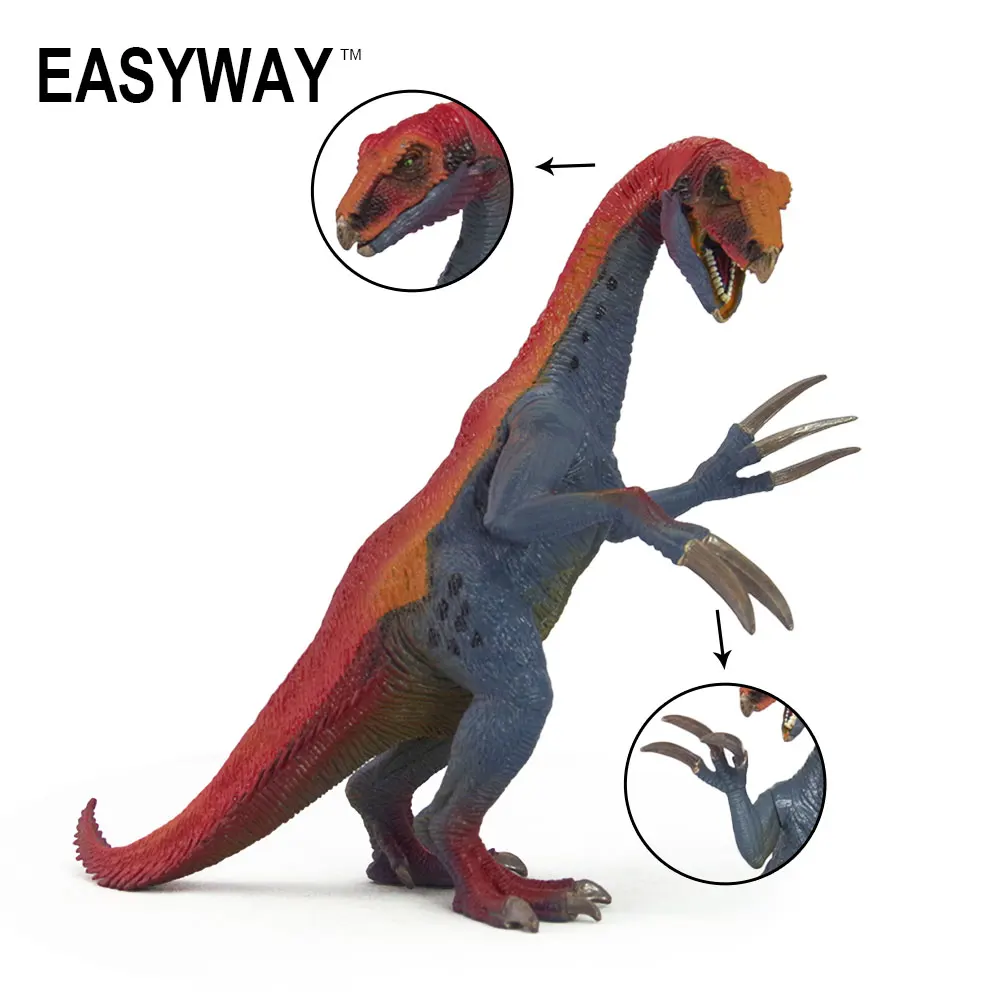 Mr.Froger Therizinosaurus model toy dinosaur PVC models Classic Toys Children Animals Model ancient time Jurassic zoo Collection