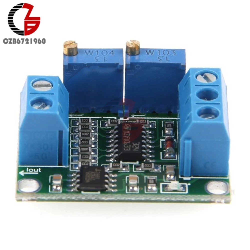 4-20mA per 0-15V 0-5V 0-10V Segnale Del Trasmettitore di Corrente di Tensione di Isolamento trasformatore convertitore di Bordo del Modulo DC 12V