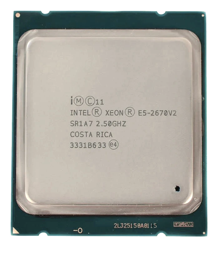 Oryginalny Intel Xeon wersja OEM procesora E5 2670V2 SR1A7 2.50 GHz 10-core 25 M LGA2011 E5-2670V2 procesor darmowa wysyłka