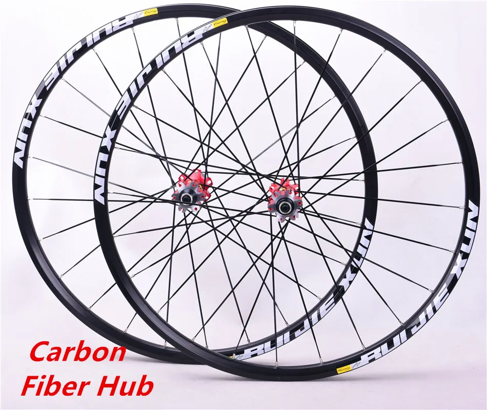 MTB disc CROSSDTXT Carbon flower Hub drum mountain bike sealing wheelset rolling bearing, six holes, 26 27.5 29 DISC  CROSSRIDE