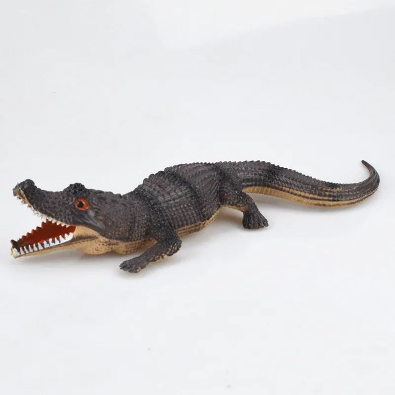 

Realistic Plastic crocodile Tricky Toy Fake Snakes Garden Props Joke Prank Halloween