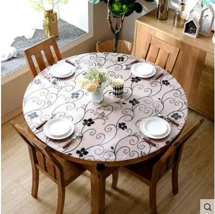 PASAYIONE Waterproof Table Cloth For Dining Room Decor PVC Dining Table Mat With Floral Pattern Waterproof Manteles Para Mesa