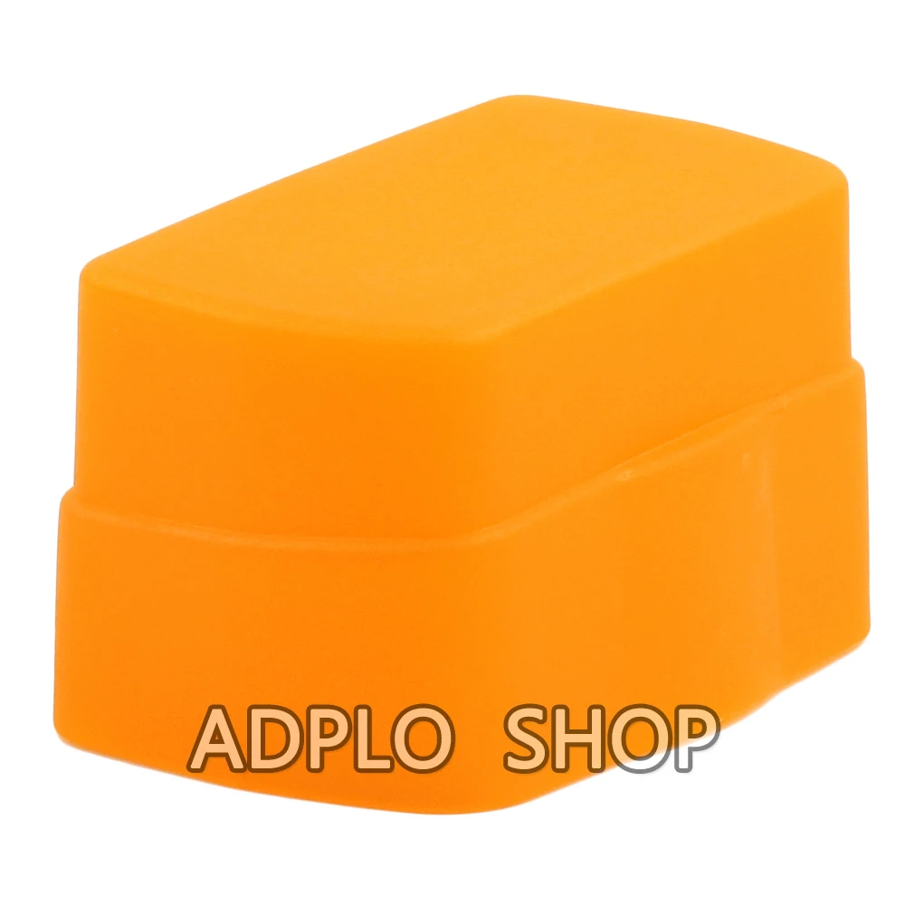 Cubierta de difusor de rebote de Flash naranja, traje para Canon, linterna, Speedlight 430EX
