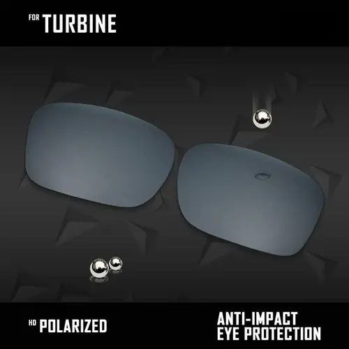 Imagen 2 del producto OOWLIT lentes de repuesto para Oakley Turbine, lentes de sol polarizadas, varios colores