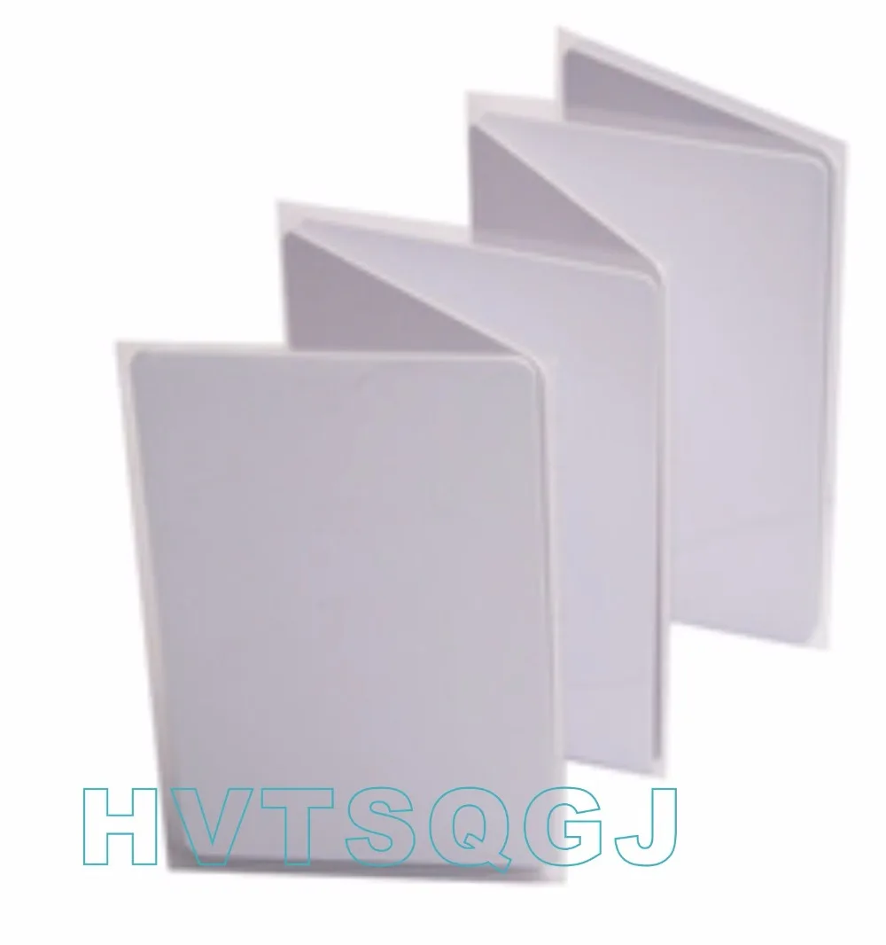 200pcs/lot  T5577  blank Thin pvc proximity Card rewritable RFID 125KHz