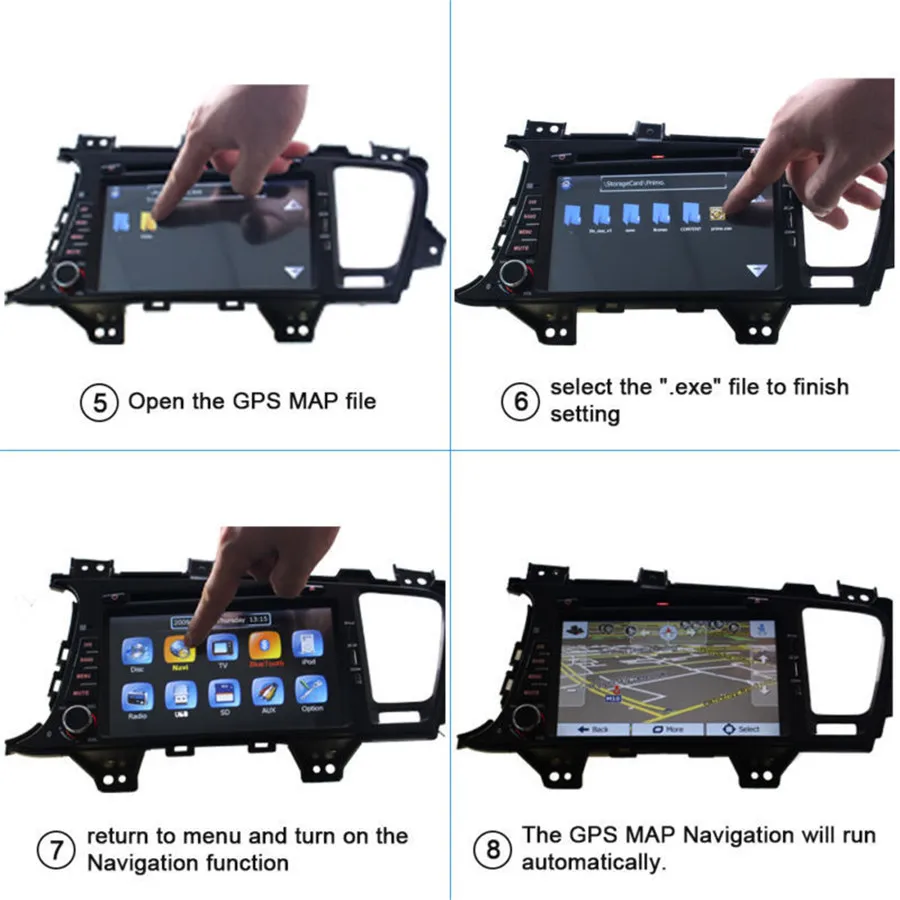 Mapa automotivo, 16 gb, navegação gps, cartão sd, sistema wce, rádio, carro, navegação