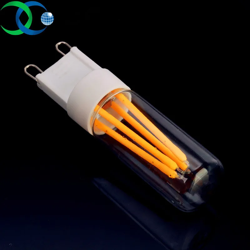 G9 Dimmable LED Lamp 2W 4W 220V 230V 240V Filament LED G9 Light Bulb Lampada LED Chandelier Lights Replace Incandescent Lamp