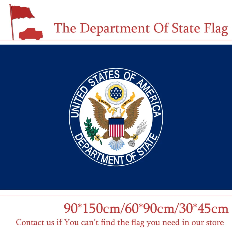 

Department Deputy Secretary State Flag U.S. 90*150cm 60*90cm 40*60cm Flying Flag 3x5ft Polyester Banners