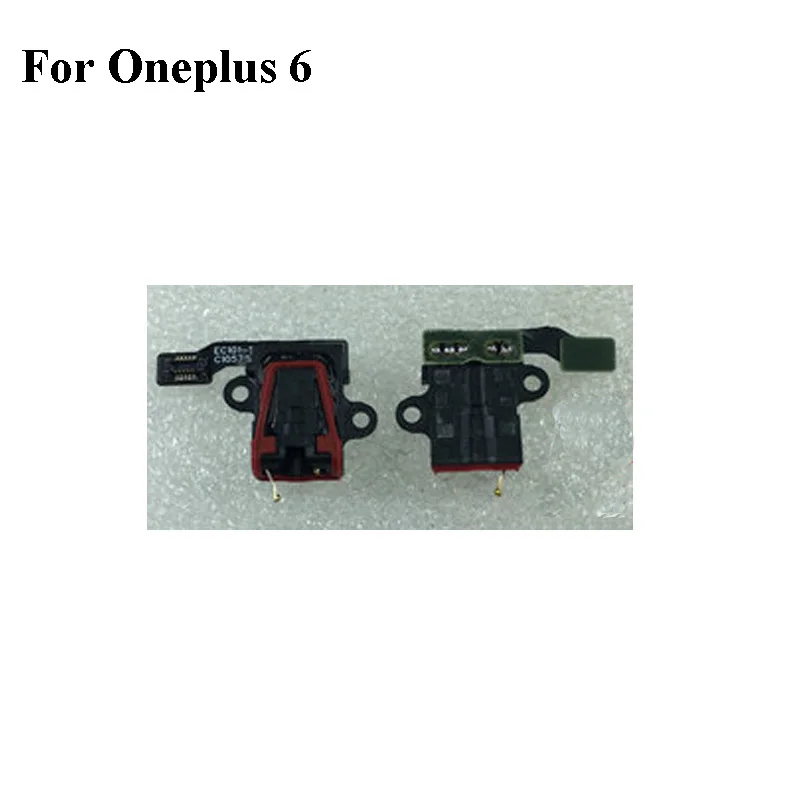 Original For Oneplus 6 Headphone Earphone Audio Jack Flex Cable Ribbon Replacement For One plus 6 Six Repair Parts Oneplus6