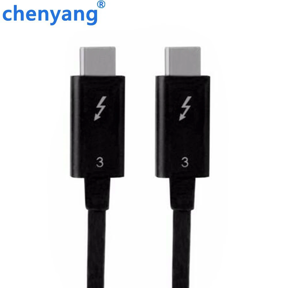 

tracking number Thunderbolt 3 USB-C USB 3.1 Male to Thunderbolt3 Male 40Gbps Cable 50cm for Dell XPS13