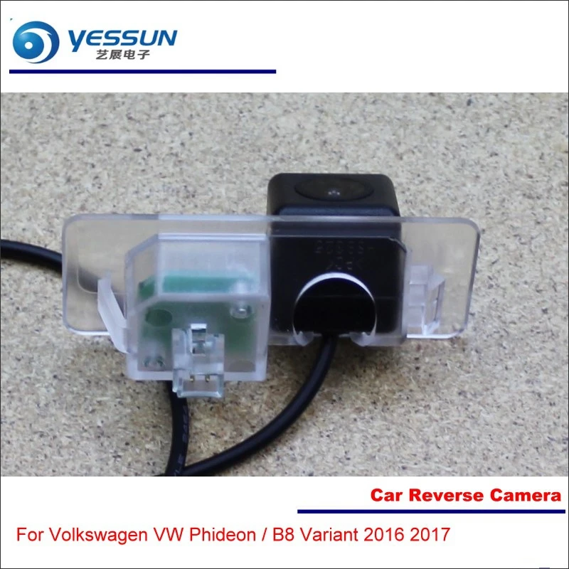 For Volkswagen VW Phideon / B8 Variant 2016 2017 Car Camera Rear View Back Parking CAM HD CCD RCA Interface NTSC System