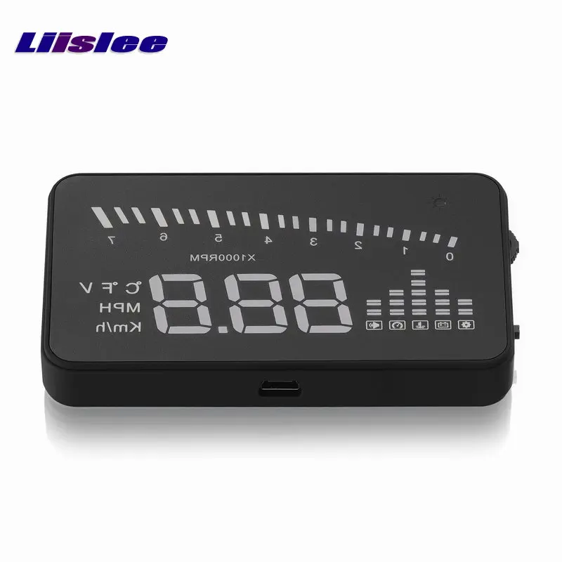 Car  HUD Head Up Display For Toyota Land Cruiser Prado 1998-2014 AUTO HUD Safe Driving Refkecting Windshield Projector Screen