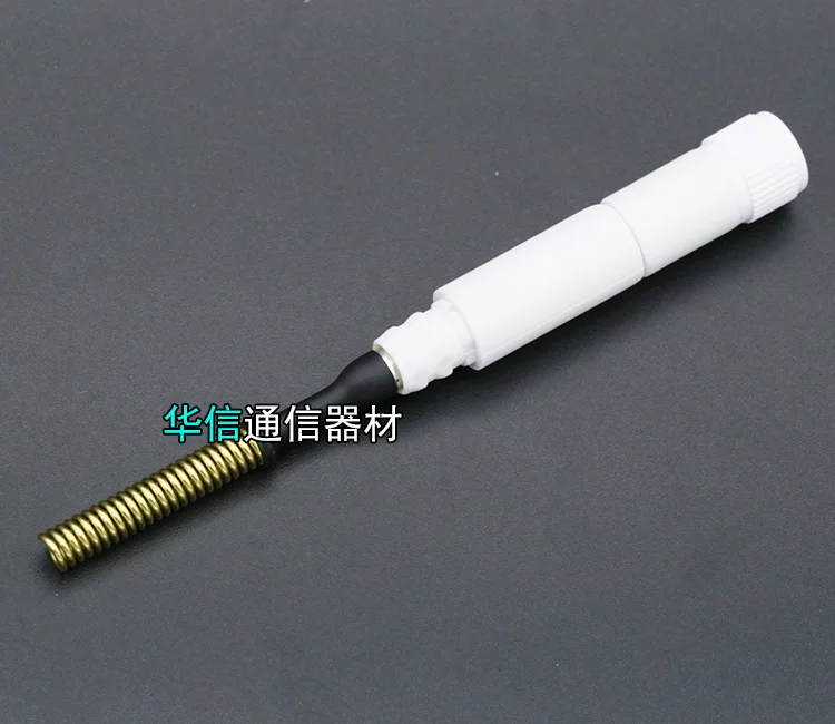 Lora 433mhz Omnidirectional wireless module small folding glue stick antenna 3dbi gain SMA male inner needle white 11cm length