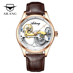 New concept watch transparent design automatic mechanical watch men casual fashion diesel engine watch top brand 2021 male