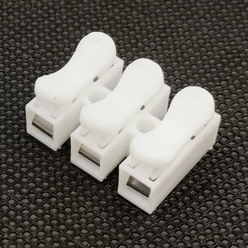 CH-2 CH-3 G7 White Color Model Wire Connector Voltage 250V Wiring Terminal Block Free Russia Shipping