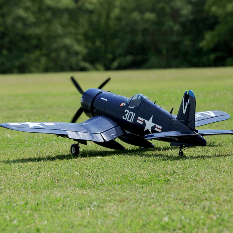 FMS 1400MM 1.4M F4U Corsir Blue 6CH with Flaps Retracts PNP RC Airplane Gaint Warbird Radio Remote Control Model Plane Aircraft