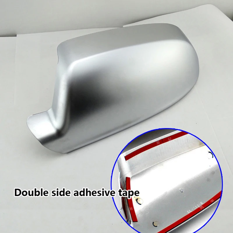 Matt Chrome Side Mirror Cover Q3 2011+ Pearl Chrome Silver Wing Mirror Caps for Audi A3 & S38P 2008-2011 A4 A5 A6 S3 S4