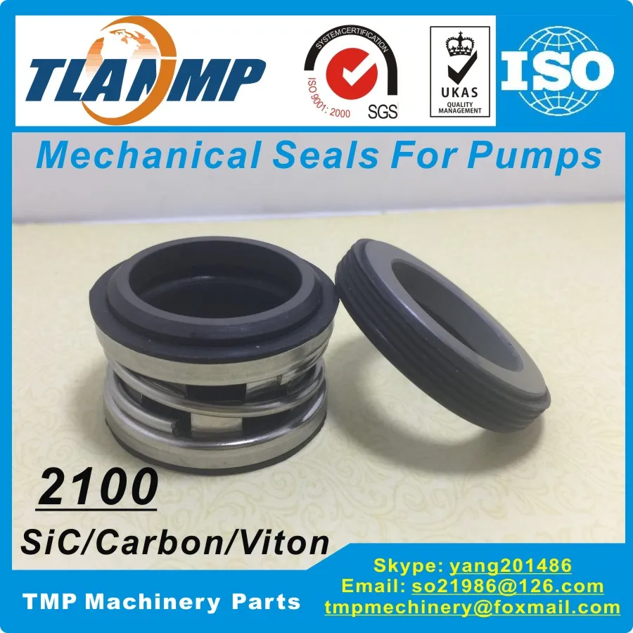 2100-1-100 , TJ-0100-S , T2100-100 , 2100S-100,2100-100 (L3)  Elastomer Bellows Mechanical Seals (Material:Carbon/SiC/Vit)