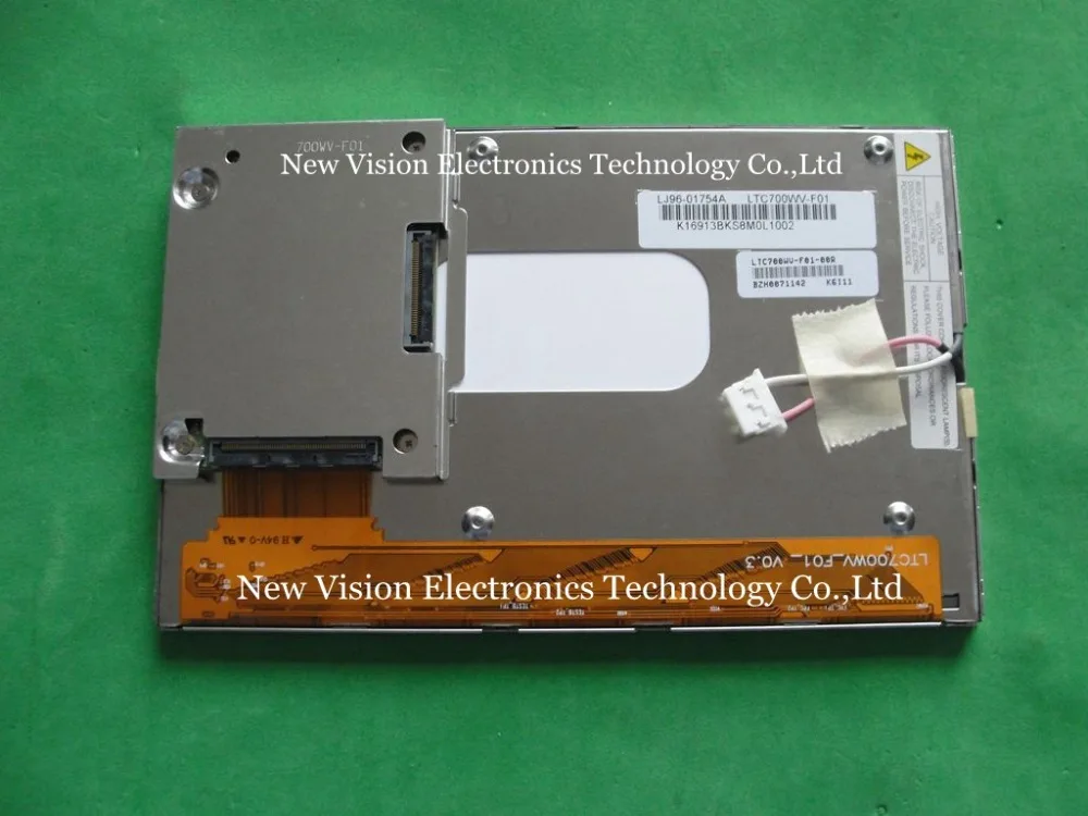 

Brand New Original 7 inch LJ96-01754A LTC700WV-F01 LTC700WV Industrial LCD Screen Display for Samsung