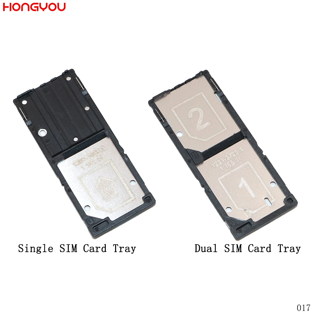 Single & Daul SIM Card Tray Holder SIM Card Slot Tray  For Sony Xperia C3 D2533 D2502 S55T S55U