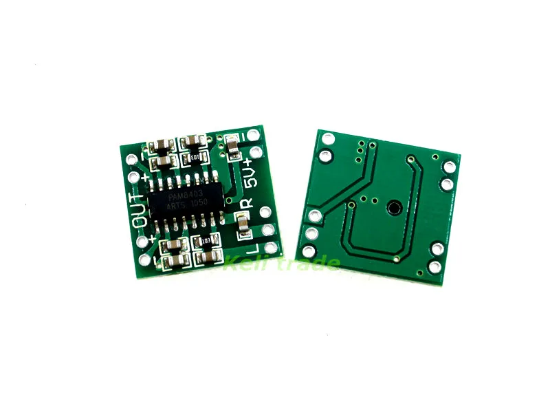 PAM8403 2,5-5 V 2X3W Mini Audio Class D verstärker bord