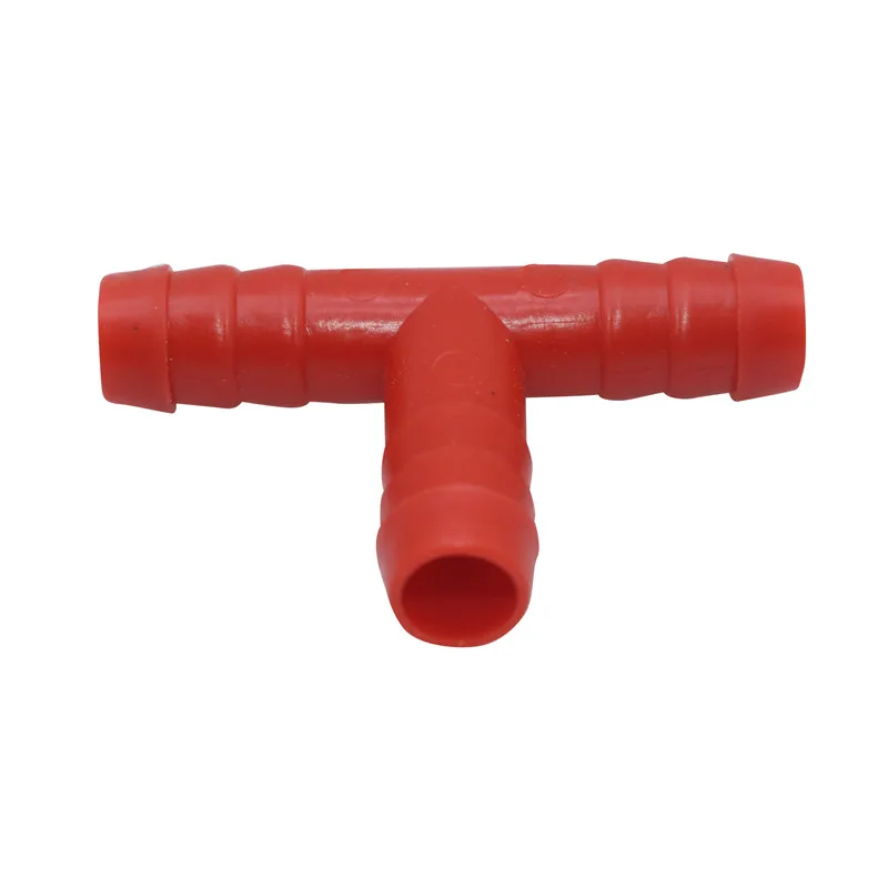 10 Pcs Plastic tee Hose fitting Three-way pipe 51mm*25mm*9mm Poultry livestock feeding rabbit nipple drinker installation