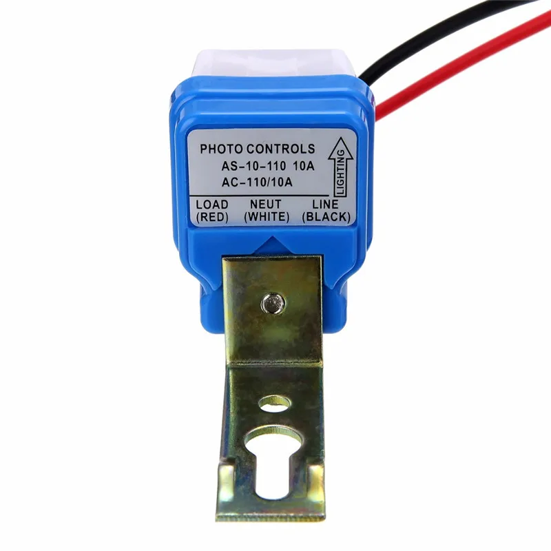 AC 110V 10A 50-60Hz Automatic On Off Light Control Switch Mayitr Photo Control Sensor Switches For Street Highways Lighting Lamp