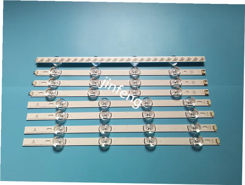 New 5set=40 Pieces LED backlight strip Replacement compatible for LG 39 Inch 39LB5800 390HVJ01 innotek DRT 3.0 39 A B type