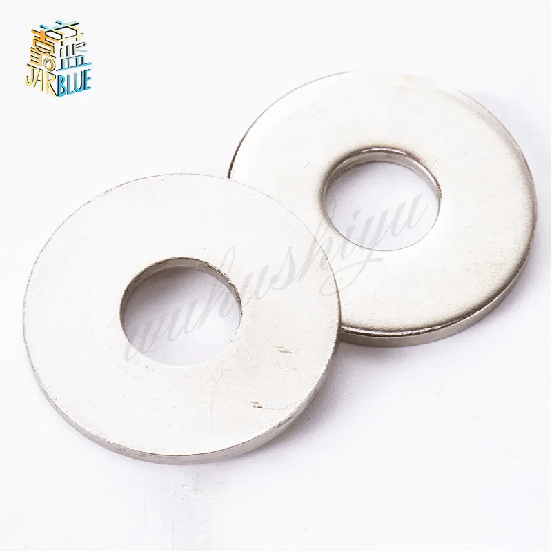 20-100Pcs M2.5 M3 M3.5 M4 M5 M6 M8 DIN9021 GB96 304/A2-70 Stainless Steel Large Size Flat Washer 138