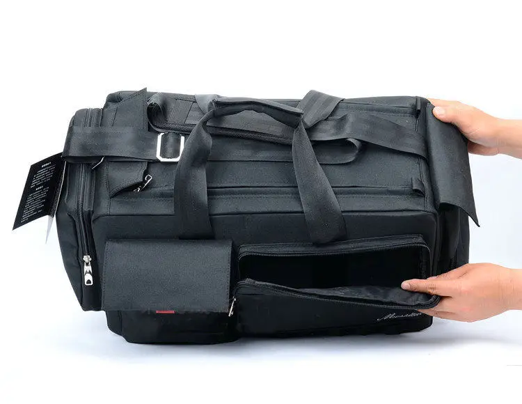 Photography New black Professional VCR Video Camera Bag Shoulder Case for Nikon Canon Sony Large volume Waterproof Tool bags