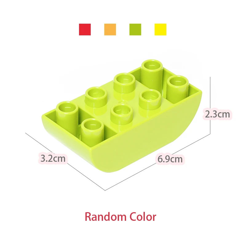 Big Size DIY Building Blocks Accessories Building Bricks Parts Educational Toys for Children Gifts