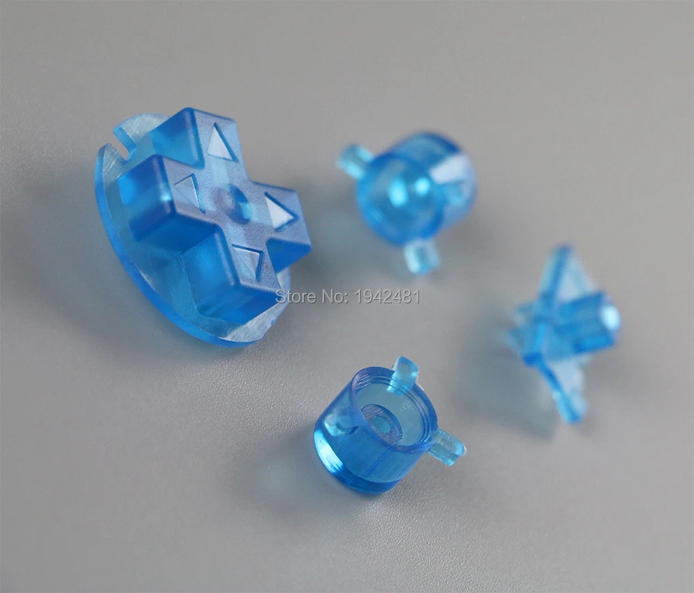 10 conjuntos de teclados de botões A B para Gameboy Pocket GBP On Off Power Buttons D Pads Power Buttons