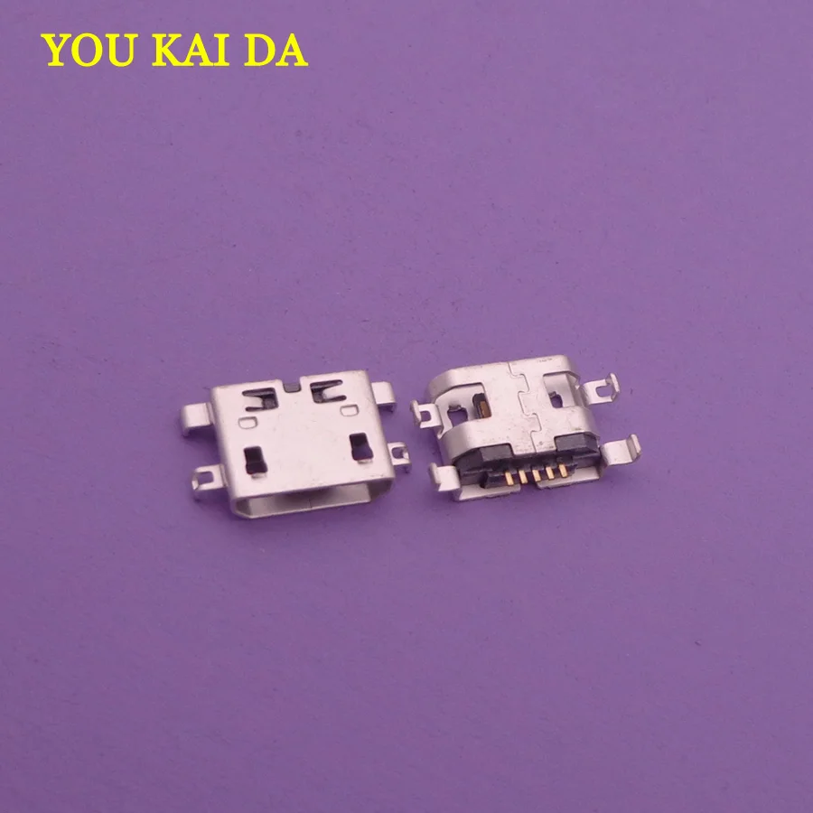 50Pcs USB Charger Charging Port Dock Connector Plug For Alcatel 4S 6070 6030 OT995 Idol 2S 6050 One Touch POP C7 Dual 7040 7041