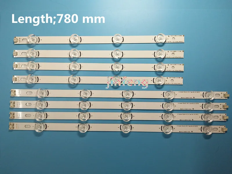 

LED Backlight strip 9Lamp For LG 39" TV LG 39LN5100 INN0TEK POLA2.0 39 39LN5300 39LA620S POLA 2.0 39LN5400 HC390DUN-VCFP1