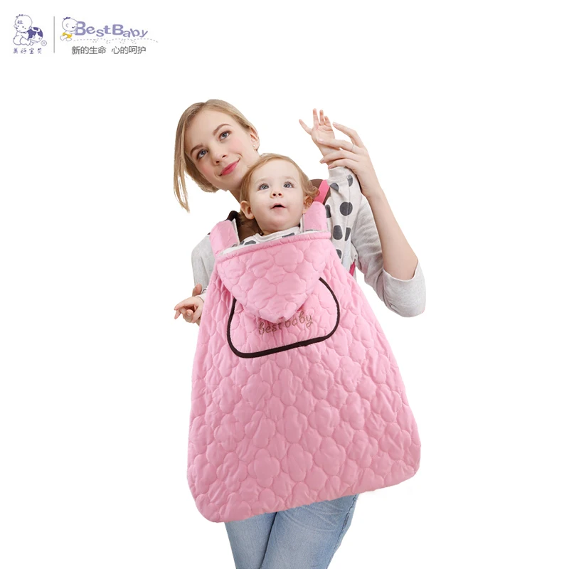 

Best Baby Warm Baby Carrier Coat Cloak Newborn Backpack Carrier Sling Mantle Cover Cape Sleep Bag Windproof for Ourdoor Winter