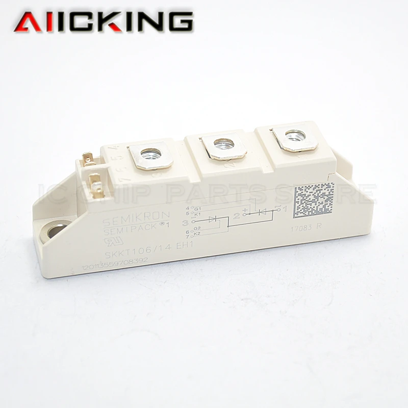 

SKKT106-14EH1 SKKT106/14EH1 Free Shipping (1piece) New IGBT MODULE ,In Stock