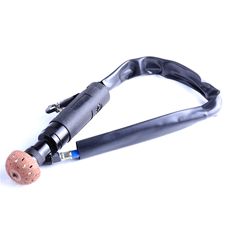 Pneumatic Grinder Low Speed Car Tire Repair Air Grinding Machine Rubber Remover Wind Rotary Tool Sander Engraver Silencer