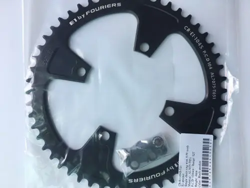 Fouriers Bicycle Single Chain-ring BCD104mm Circle Narrow wide tooth  big ring For Replace SHI MANO 50T 52 54T