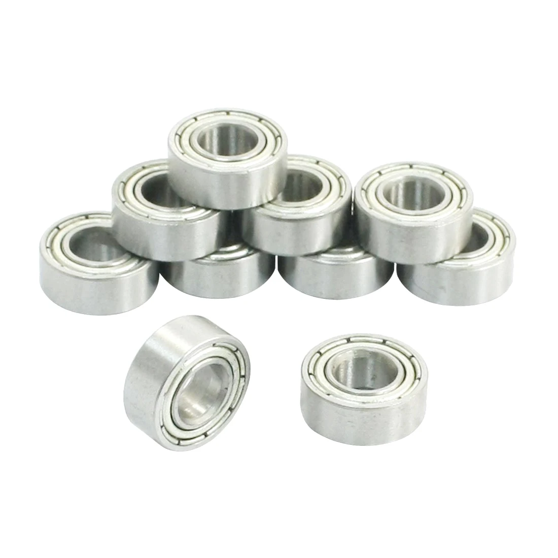 Brand New 6mm x 13mm x 5mm Miniature Deep Groove Radial Ball Bearings 686Z 10Pcs