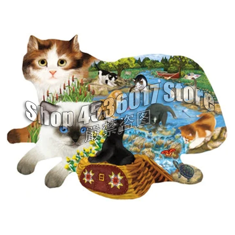 

DIY Diamond Embroidery Sale 5D Diamond Painting Lakes & Rivers Cats Full Square Picture Of Rhinestone Mosaic Gift